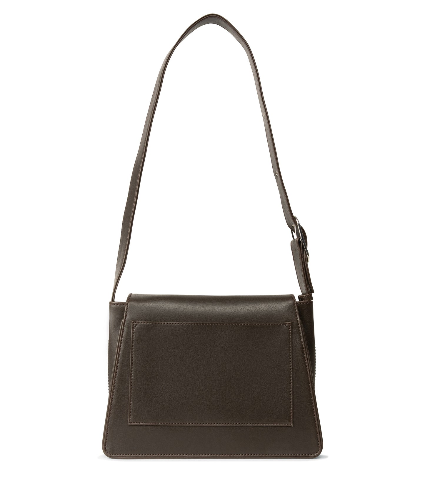LEIA Vegan Shoulder Bag - Vintage | Color: Brown - variant::espresso