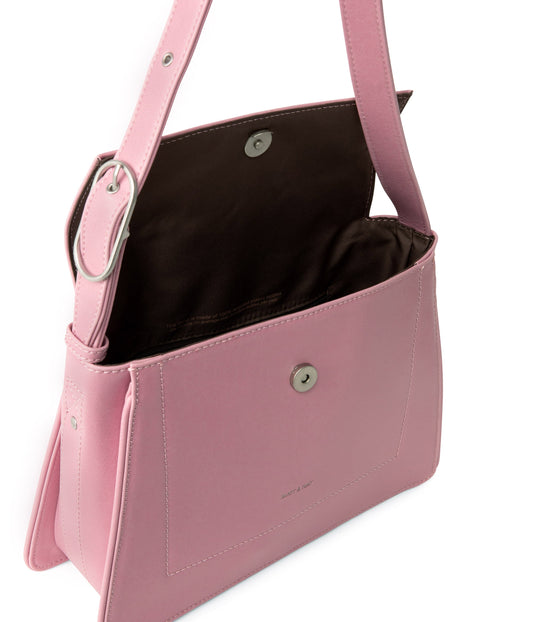 LEIA Vegan Shoulder Bag - Vintage | Color: Pink - variant::smoothie