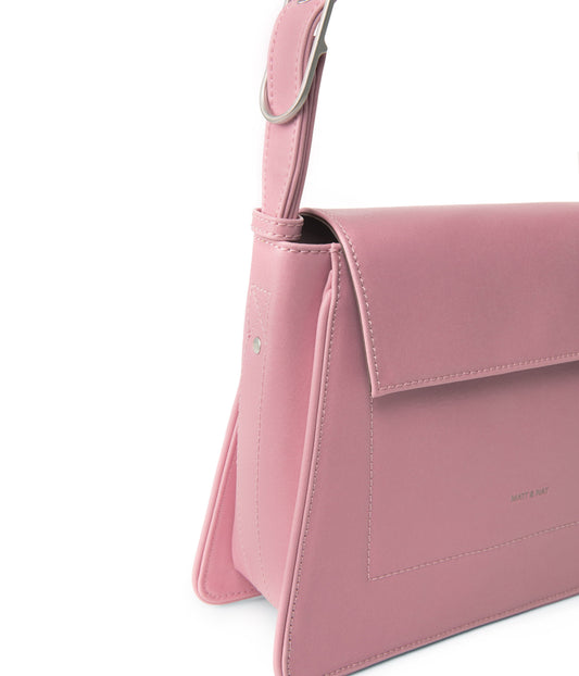 LEIA Vegan Shoulder Bag - Vintage | Color: Pink - variant::smoothie