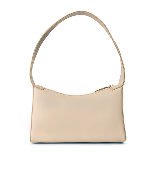 LOTI Vegan Shoulder Bag - Vintage | Color: White - variant::vanilla