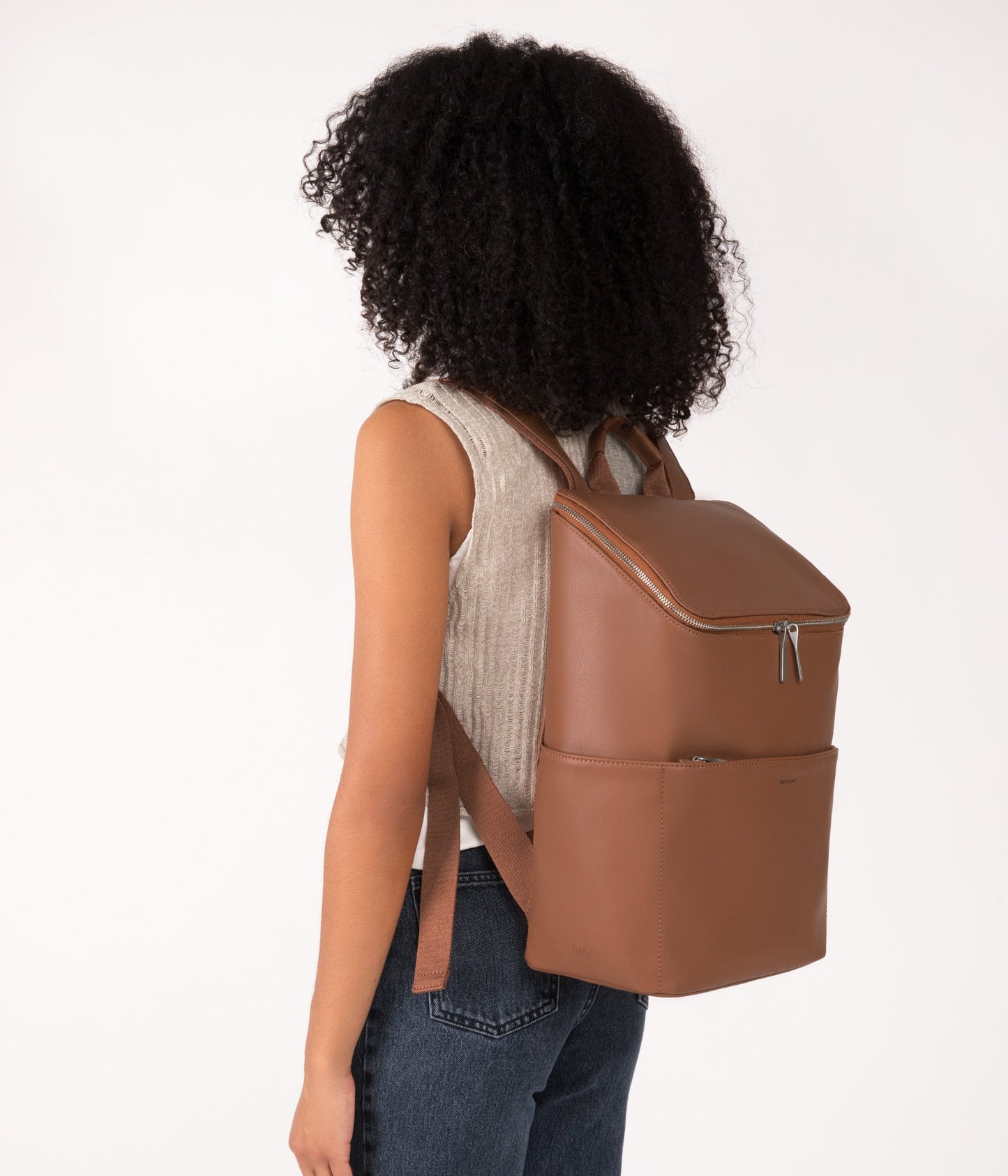 DEAN Vegan Backpack - Arbor | Color: Brown - variant::pecan