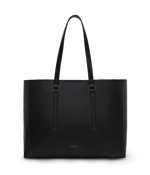 EMEL Vegan Tote Bag - Arbor | Color: Black - variant::black