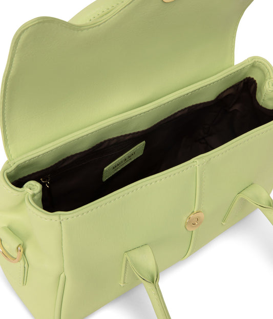 GABBY Vegan Satchel - Arbor | Color: Green - variant::martini
