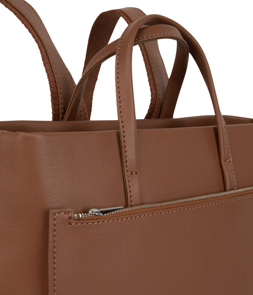 MILAN Vegan Backpack - Arbor | Color: Brown - variant::pecan