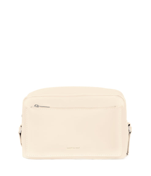 PAIGE Vegan Crossbody Bag - Arbor | Color: White, Beige - variant::macadamia