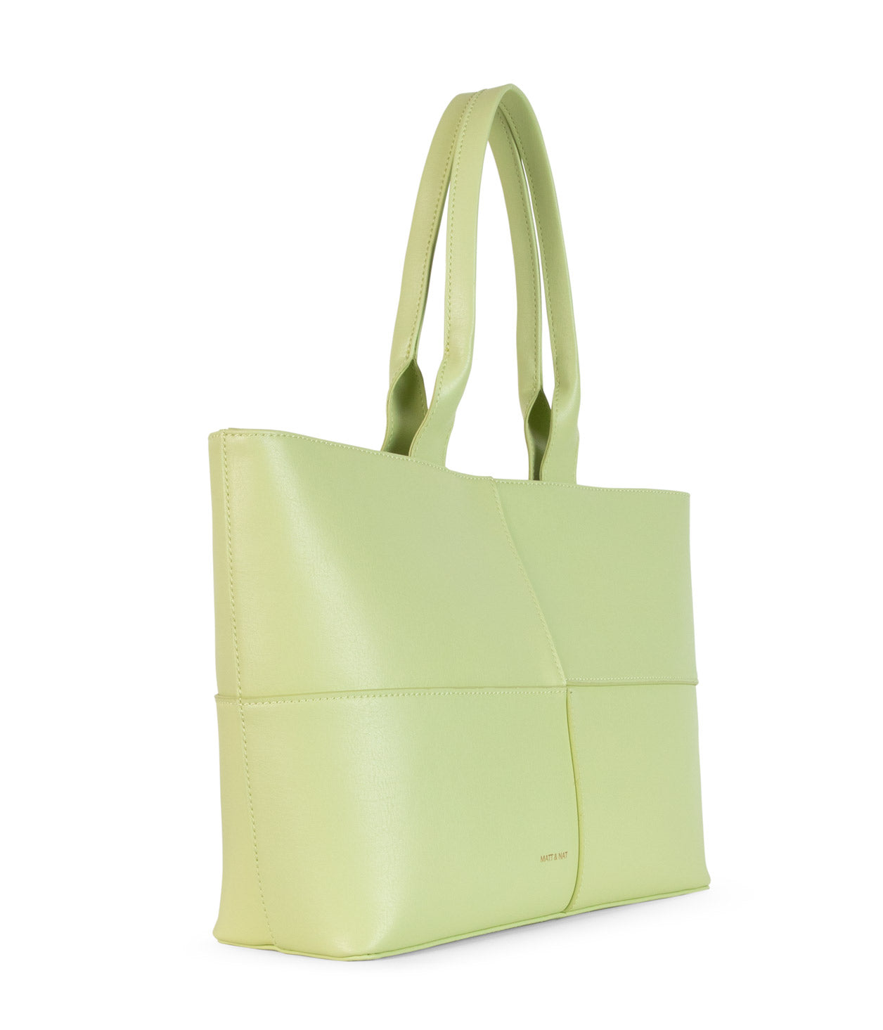 TRISTAN Vegan Tote Bag - Arbor | Color: Green - variant::martini