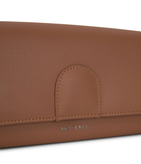 MELLOW Vegan Wallet - Arbor | Color: Brown - variant::pecan