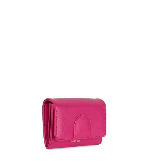 MELLOWSM Vegan Wallet - Arbor | Color: Pink - variant::dragonfruit