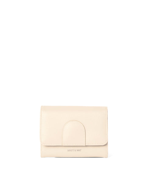 MELLOWSM Vegan Wallet - Arbor | Color: White, Beige - variant::macadamia