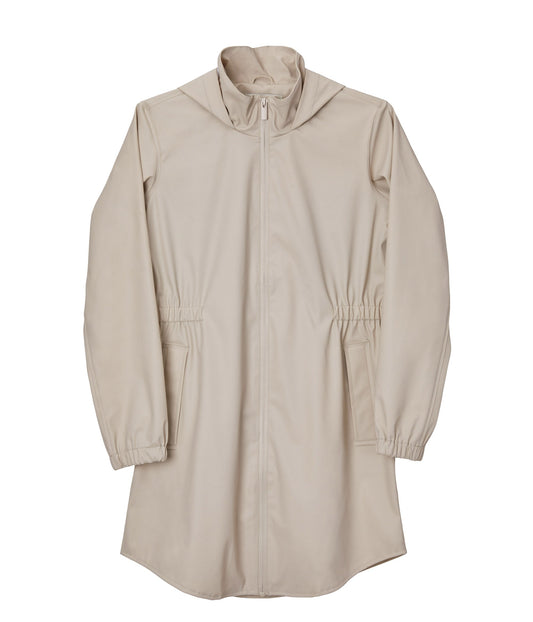 MIE Women’s Rain Jacket | Color: Beige, White - variant::nude