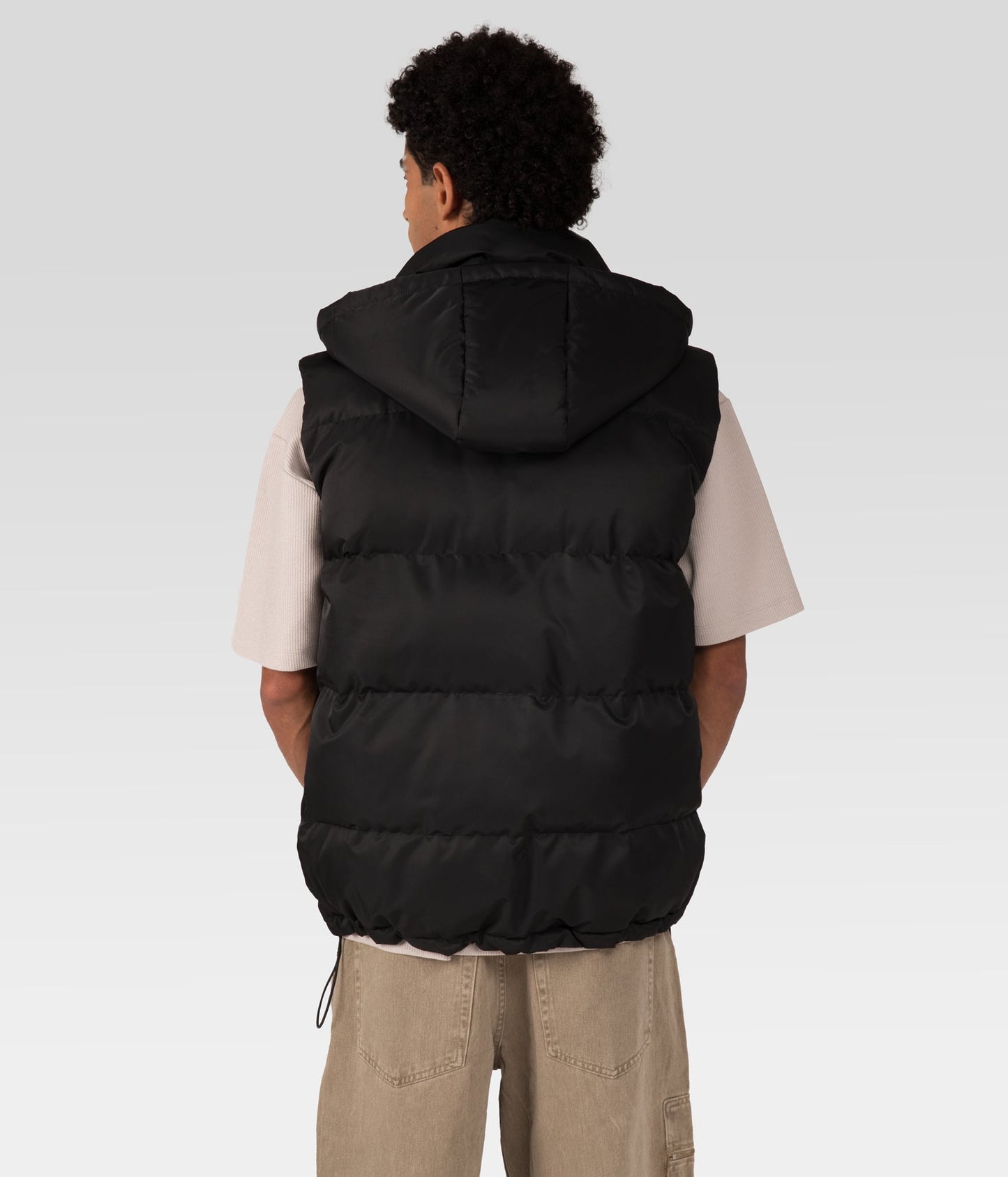 RHETT Men's Vegan Puffer Vest | Color: Black - variant::black