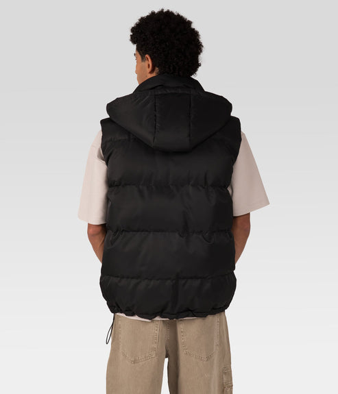 RHETT Men's Vegan Puffer Vest | Color: Black - variant::black