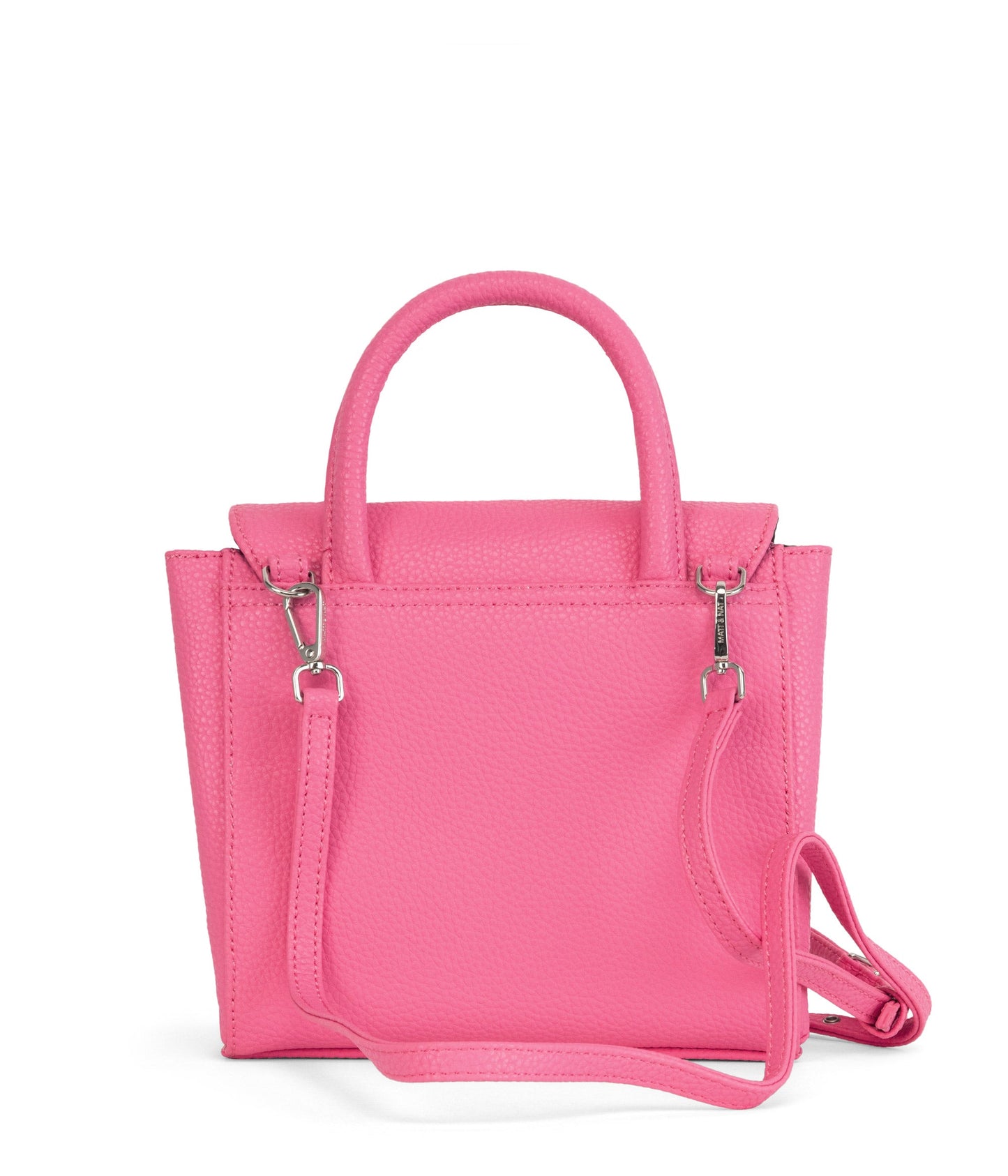 ADELSM Small Vegan Satchel - Purity | Color: Pink - variant::rosebud