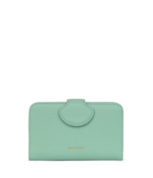 FLOATSM Small Vegan Wallet - Purity | Color: Green - variant::paradise