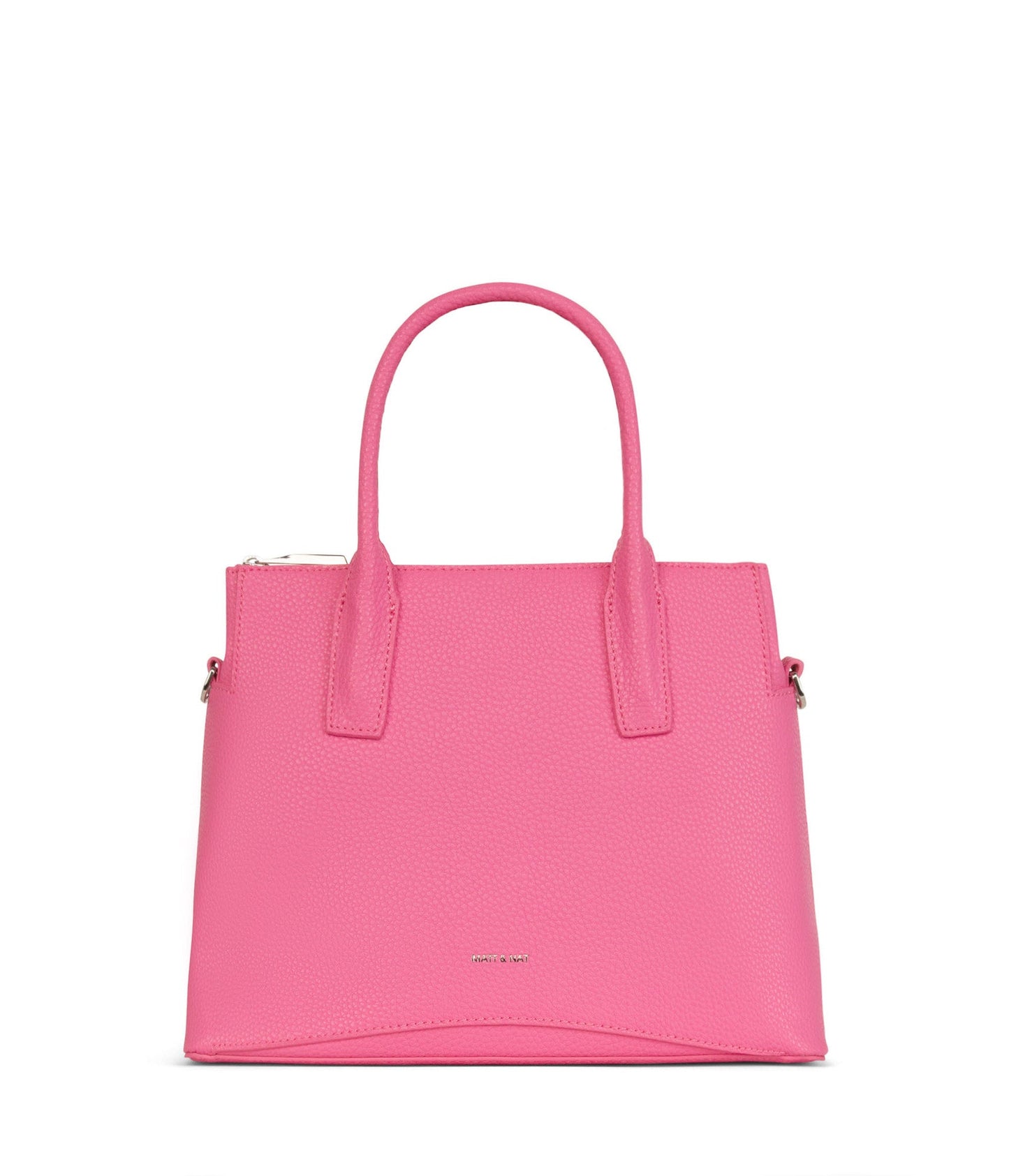 NEVADA Vegan Satchel - Purity | Color: Pink - variant::rosebud
