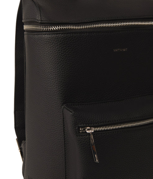 OSHIE Vegan Backpack - Purity | Color: Black - variant::black