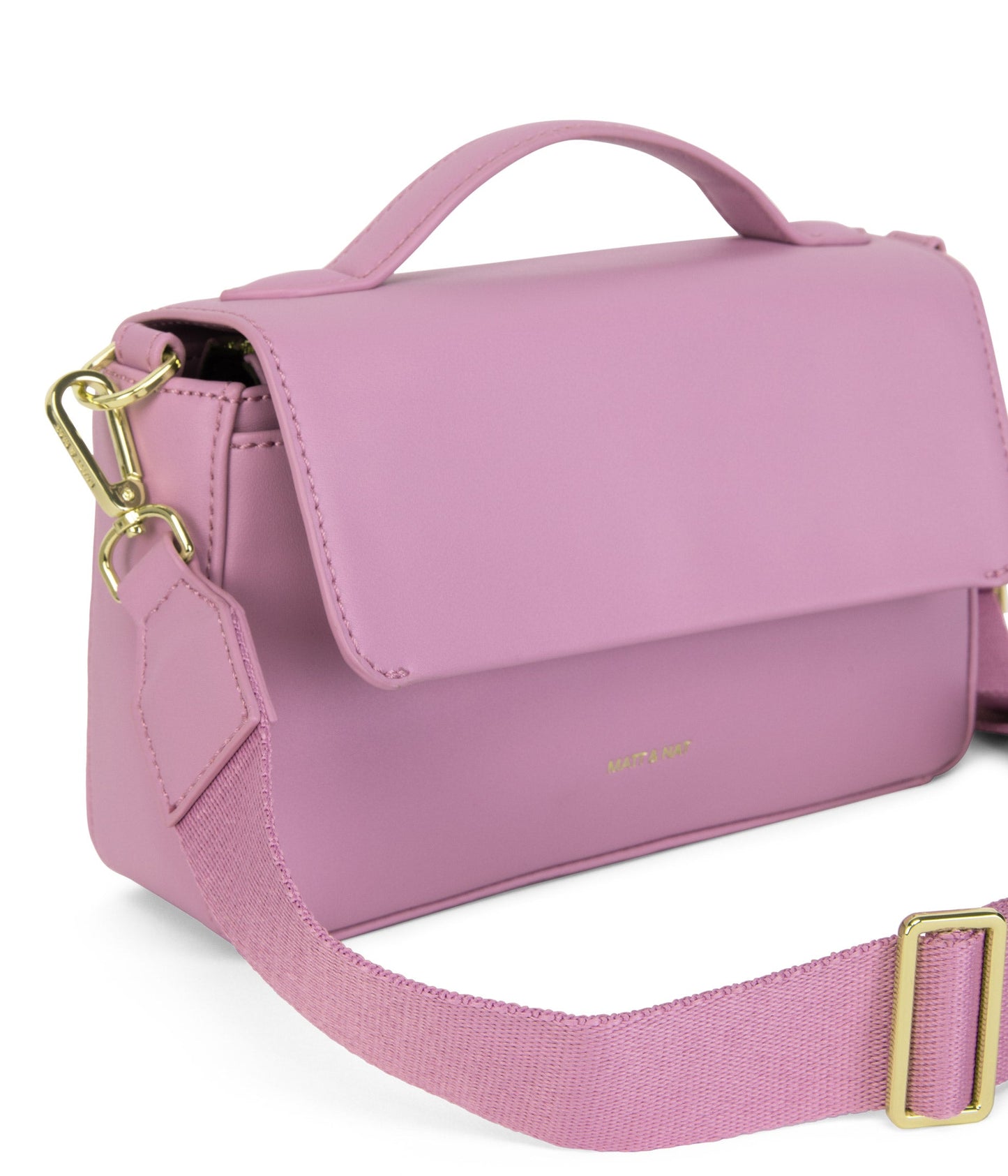 HEART Vegan Crossbody Bag - Sol | Color: Purple - variant::petal