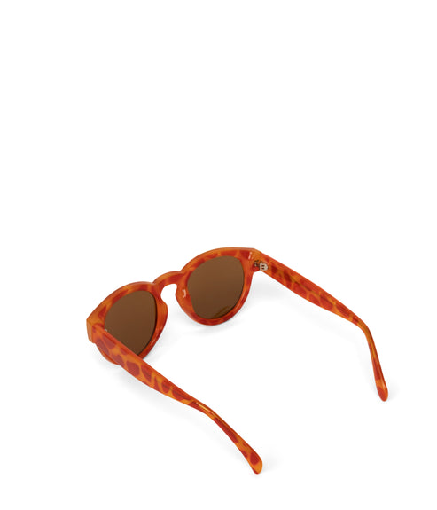 YAN-2 Recycled Round Sunglasses | Color: Orange - variant::orange