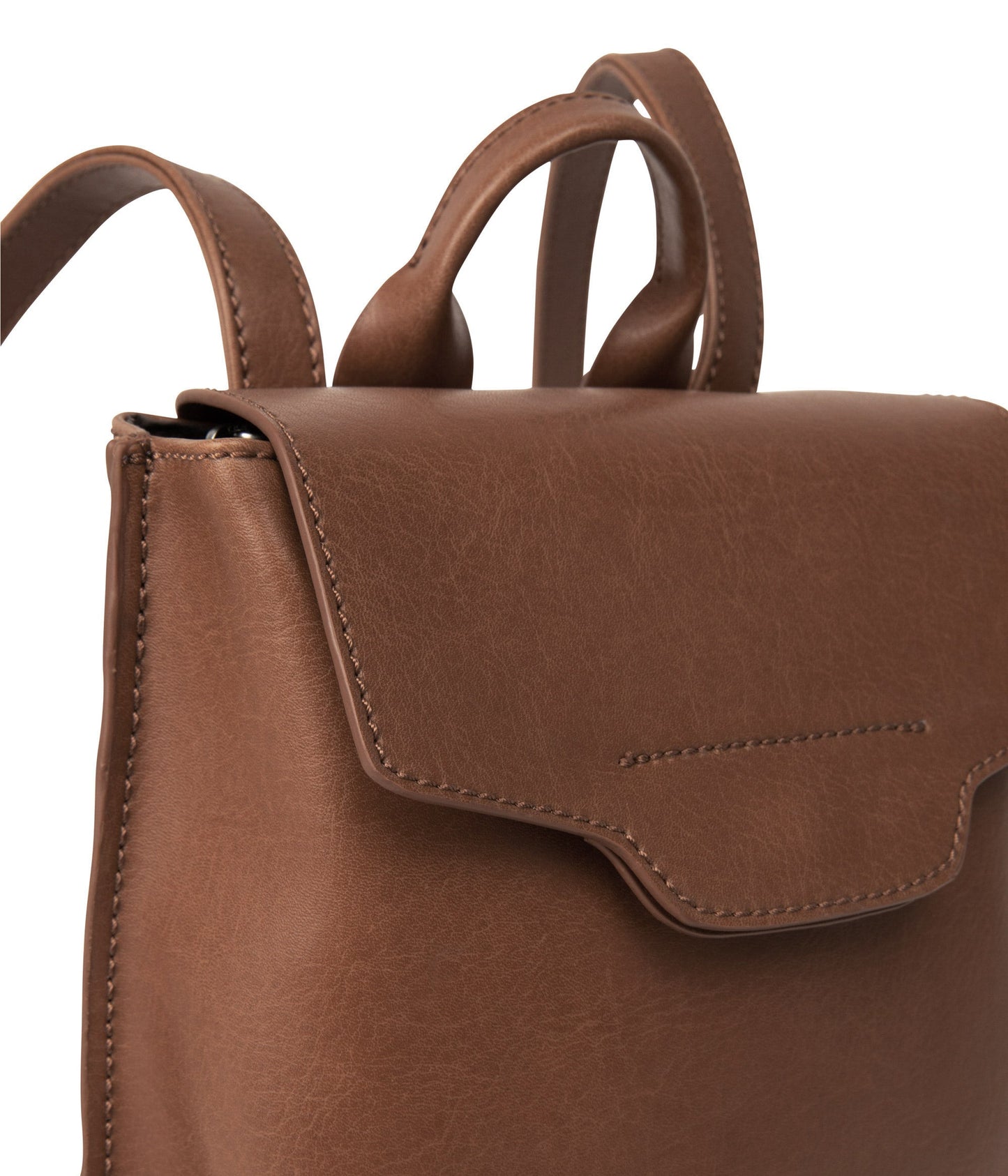 CHELLE Small Vegan Backpack - Arbor | Color: Brown - variant::pecan