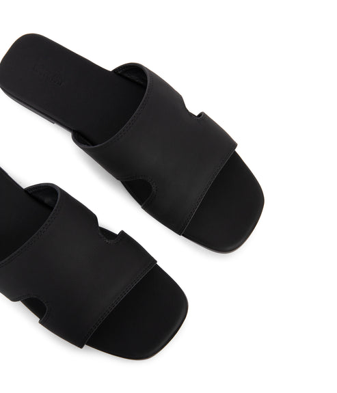 MIYO Women’s Vegan Sandals | Color: Black - variant::black