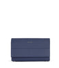EMI Vegan Crossbody Bag - Grain | Color: Blue - variant::blueberry