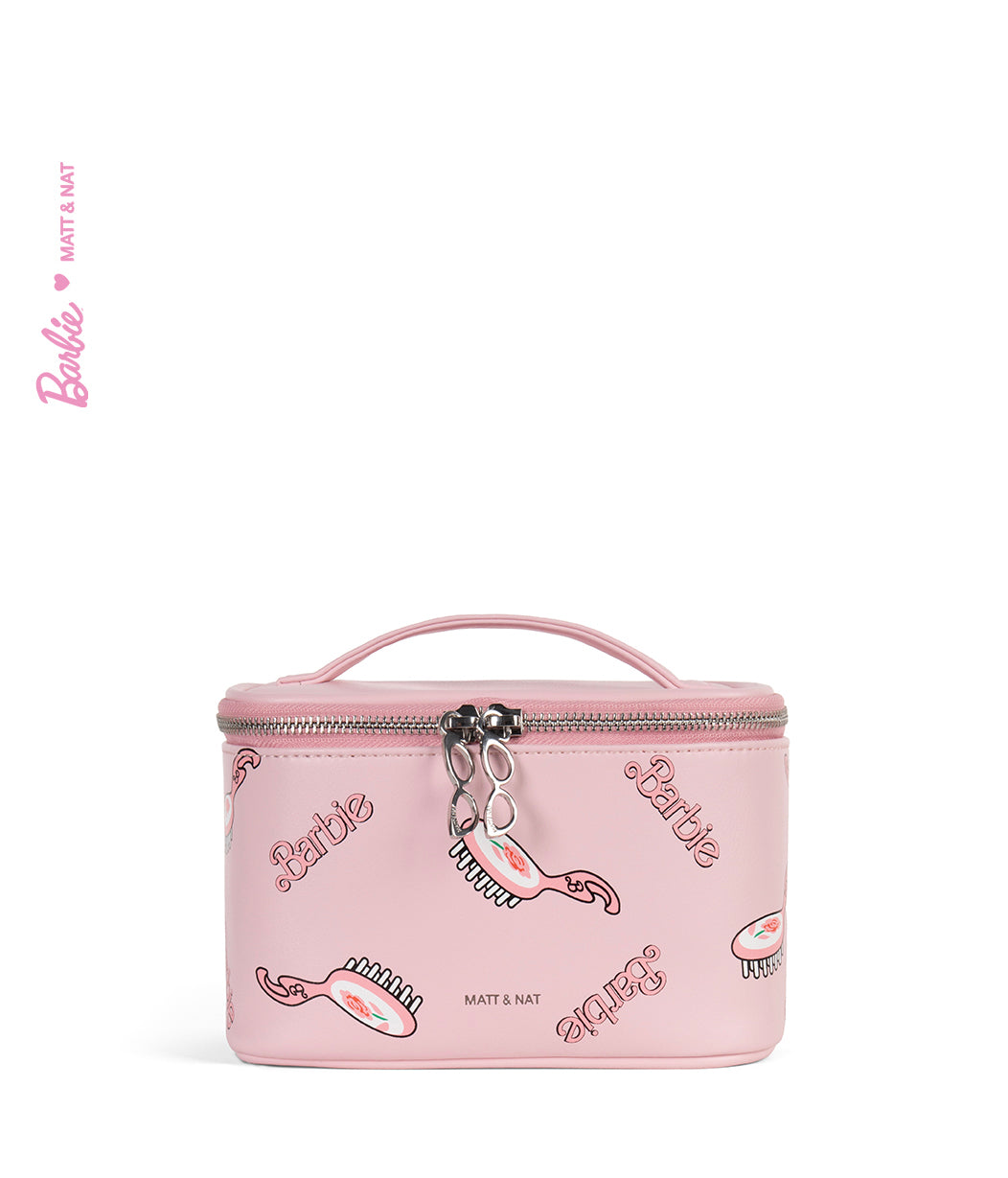 GISELE Vegan Cosmetic Bag - BARBIE™ | Color: Pink Sky - variant::pinksky