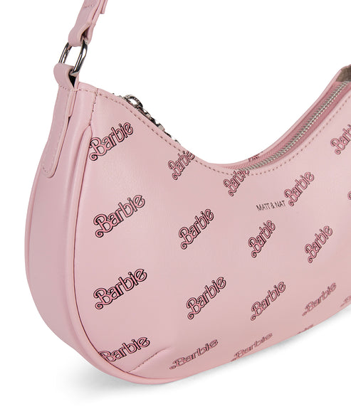 MARI Vegan Shoulder Bag - BARBIE™ | Color: Pink Sky - variant::pinksky