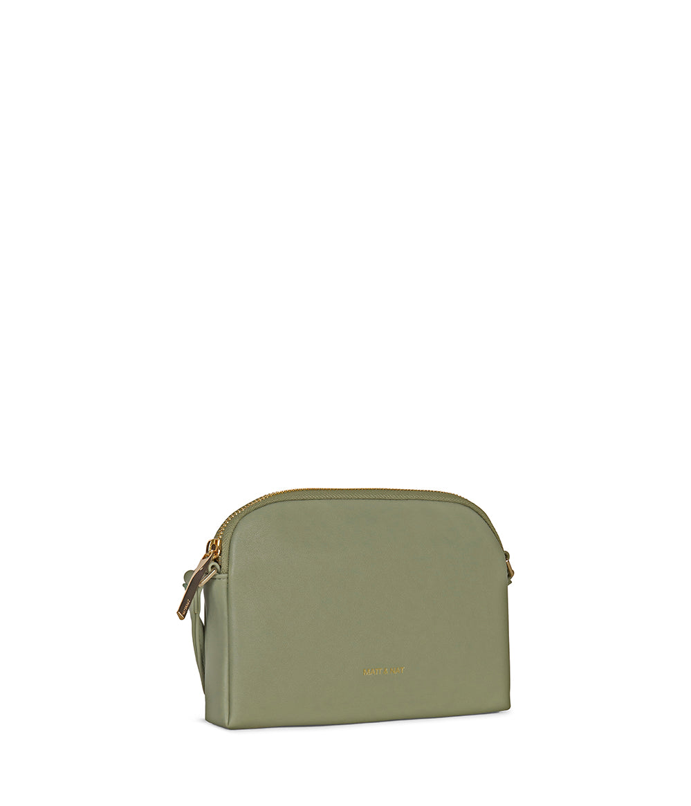 KRISTY Slim Vegan Crossbody Bag - Forum | Color: Fennel - variant::fennel