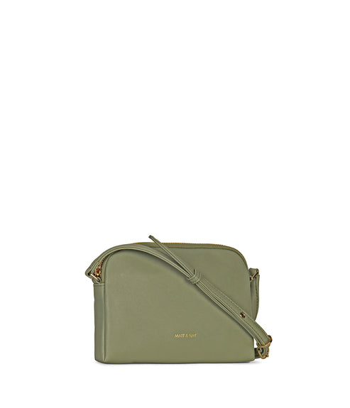 KRISTY Slim Vegan Crossbody Bag - Forum | Color: Fennel - variant::fennel
