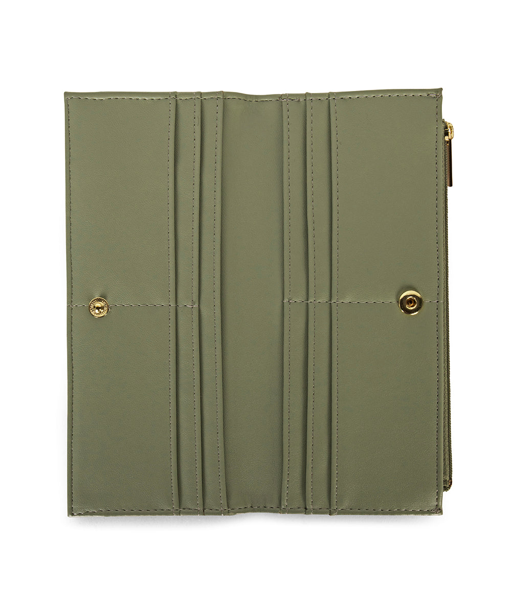 ROME Vegan Wallet - Forum | Color: Fennel - variant::fennel
