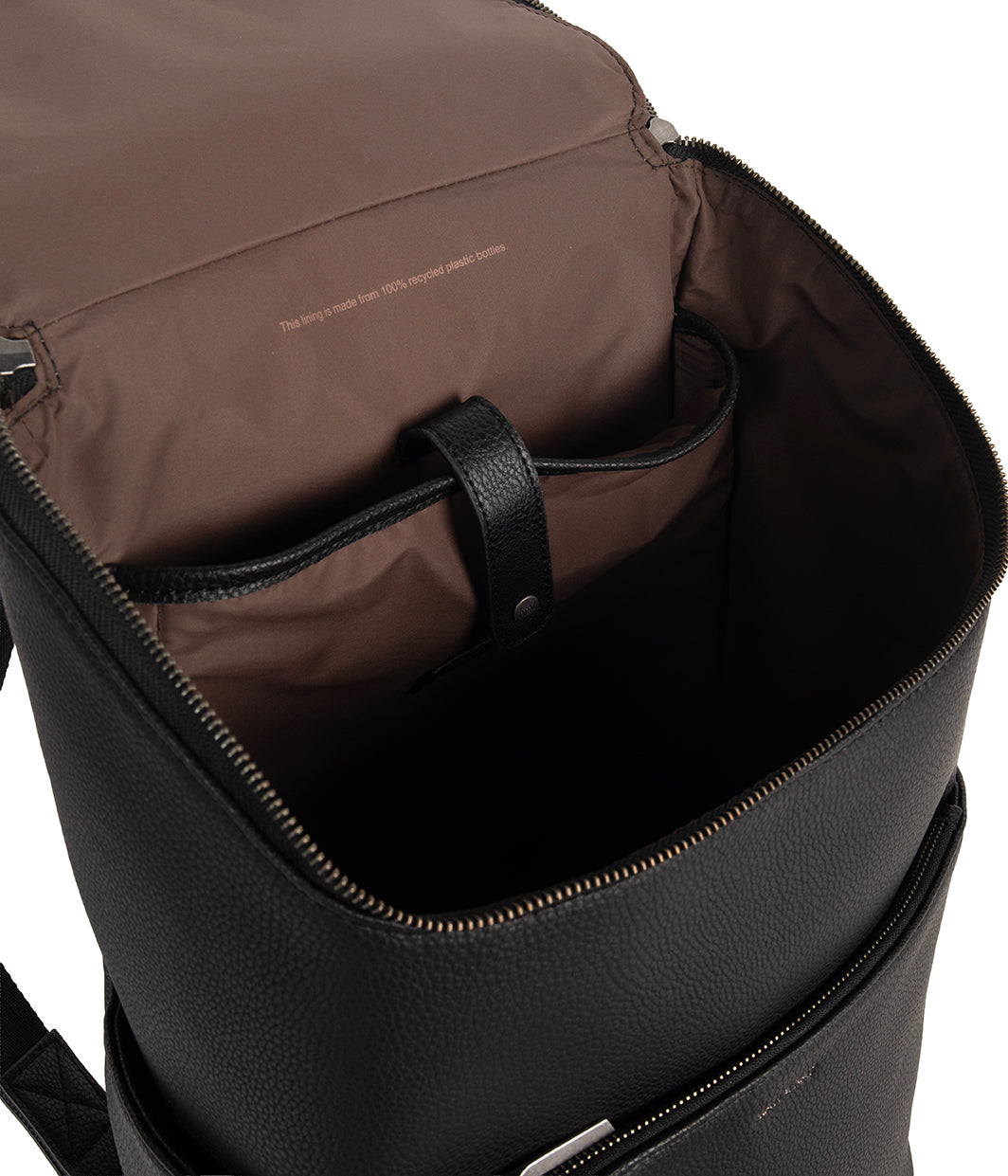 DEAN Vegan Backpack - Grain | Color: Black - variant::black