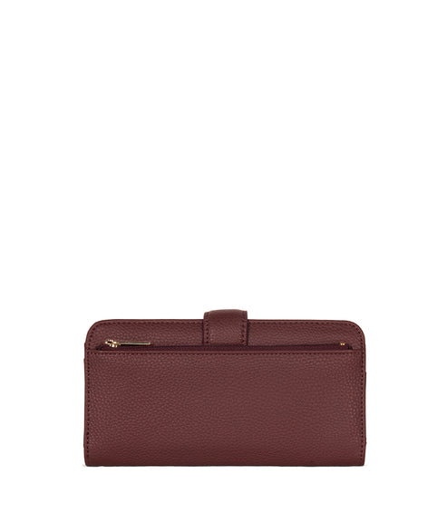 FLOAT Vegan Wallet - Grain | Color: Cherry- variant::cherry
