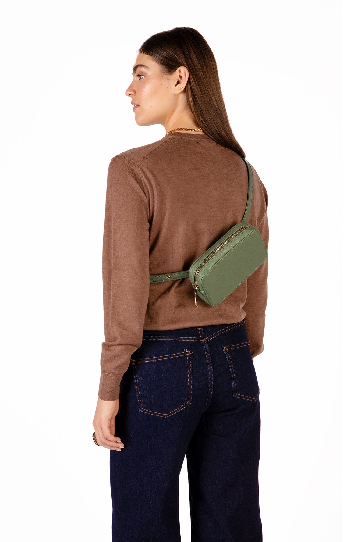LARRA Vegan Belt Bag – Grain | Color: Plateau - variant::plateau
