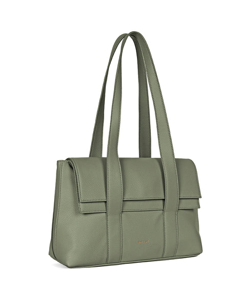 MOLLY Vegan Tote Bag – Grain | Color: Olivine - variant::olivine