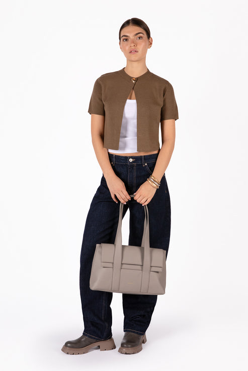 MOLLY Vegan Tote Bag – Grain | Color: Plateau - variant::plateau