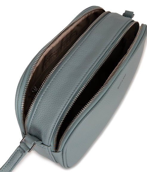 PAIR Vegan Crossbody Bag - Grain | Color: Aquamarine - variant::aquamarine
