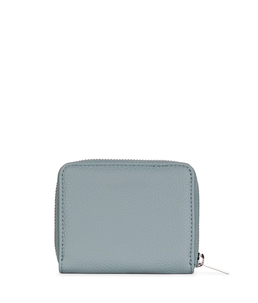 RUE Small Vegan Zip Wallet - Grain | Color: Aquamarine - variant::aquamarine