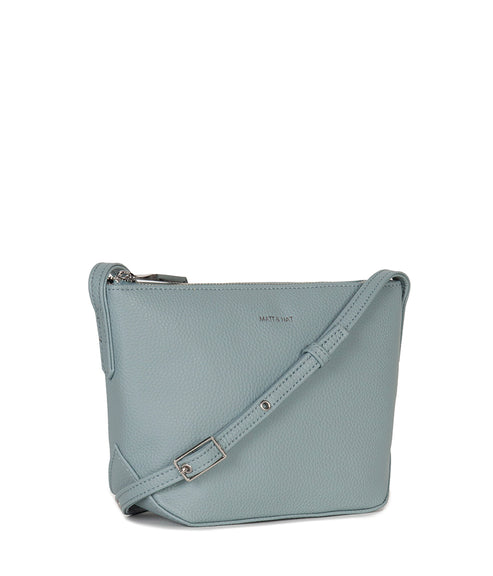SAM Vegan Crossbody Bag - Grain | Color: Aquamarine - variant::aquamarine