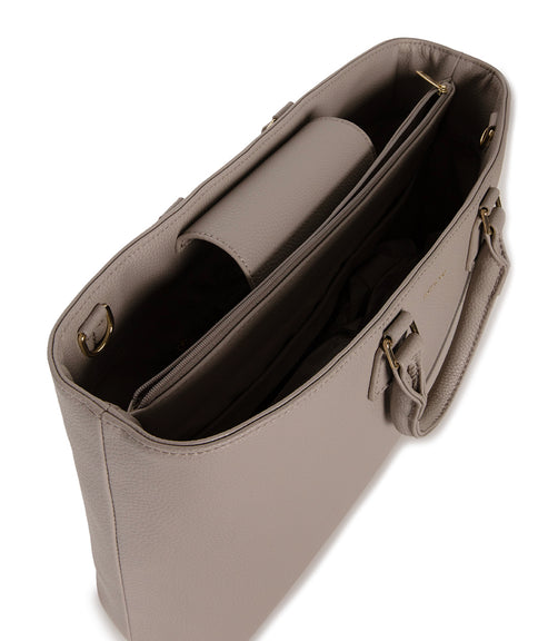 SEVYN Vegan Satchel - Grain | Color: Plateau - variant::plateau