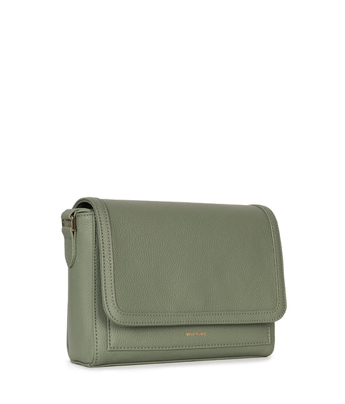 SUNNY Vegan Shoulder Bag – Grain | Color: Olivine - variant::olivine