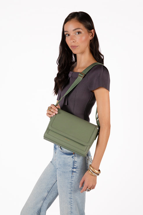 SUNNY Vegan Shoulder Bag – Grain | Color: Plateau - variant::plateau