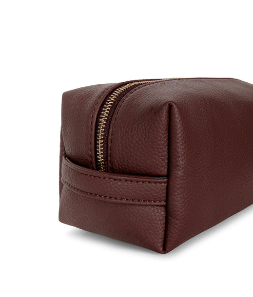 BLAIR Vegan Toiletry Case - Grain | Color: Cherry - variant::cherry