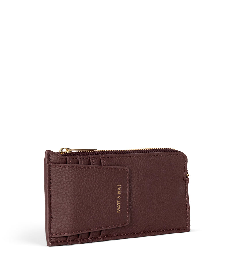 GRATZ Vegan Wallet - Grain | Color: Cherry - variant::cherry