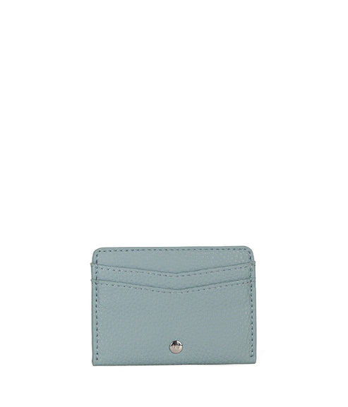 JUNYA Vegan Card Holder - Grain | Color: Aquamarine - variant::aquamarine