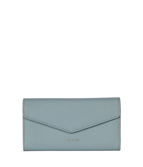RAYE Vegan Wallet - Grain | Color: Aquamarine - variant::aquamarine