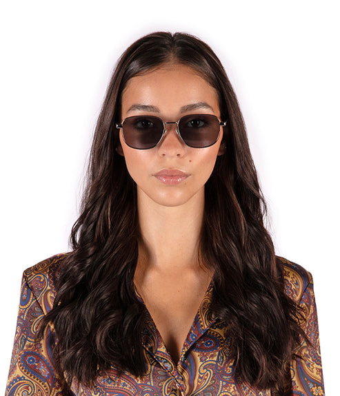 EDEN Metal Sunglasses | Color: Metal - variant::metal