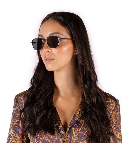 EDEN Metal Sunglasses | Color: Metal - variant::metal