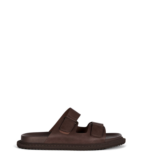 JOAO Men's Vegan Sandals | Color: Brown - variant::brown