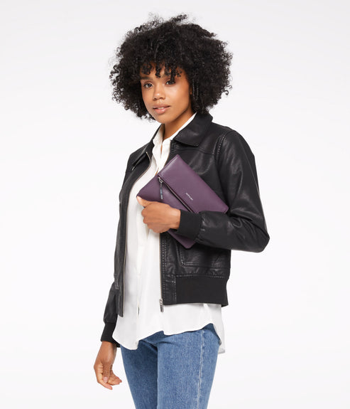 HILEY Vegan Crossbody Bag - Loom | Color: Red - variant::gala