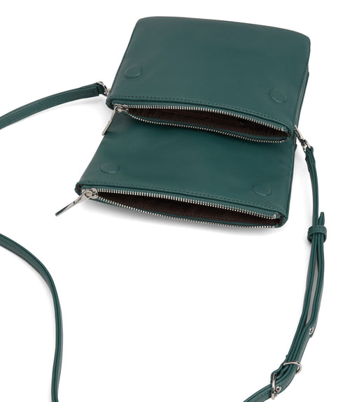 HILEY Vegan Crossbody Bag - Loom | Color: Blue - variant::kombucha